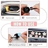 HotoPink Flower Car Air Vent Clip, 8 PCS Daisy Car Air Fresheners Vent Clips, Cute Auto Air Conditioning Outlet Clip Decorations for Women & Girls Automobile Interior Decorations (Pink+White) #3