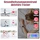 Smartwatch Damen mit Telefonfunktion 1.19 AMOLED Touchscreen IP68 Diamond Smart Watch mit 24H Pulsuhr Menstruationszyklus 120+ Sportmodi Schrittzähler Kalorien Fitness Tracker iOS Android (Rosegold)