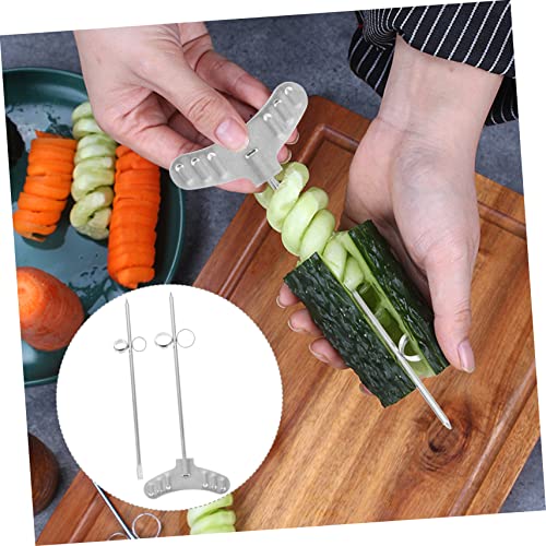 Cortador en espiral para vegetales Happyyami de acero inox miniatura 3