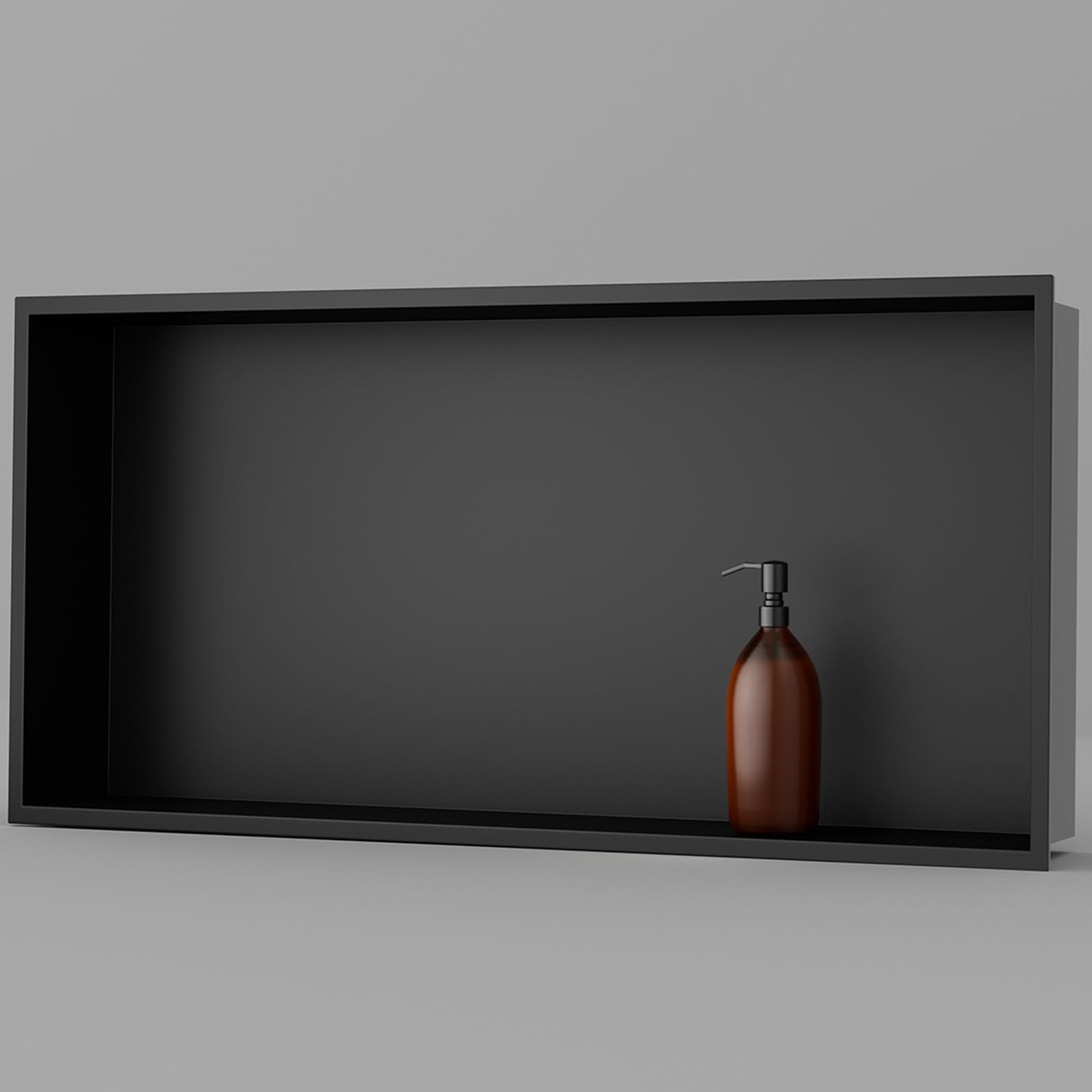 Achelous Stainless Steel Insert Shower Niche 24 X 12 NO Tile Needed Bathroom Wall Niche Recessed Shower Shelf