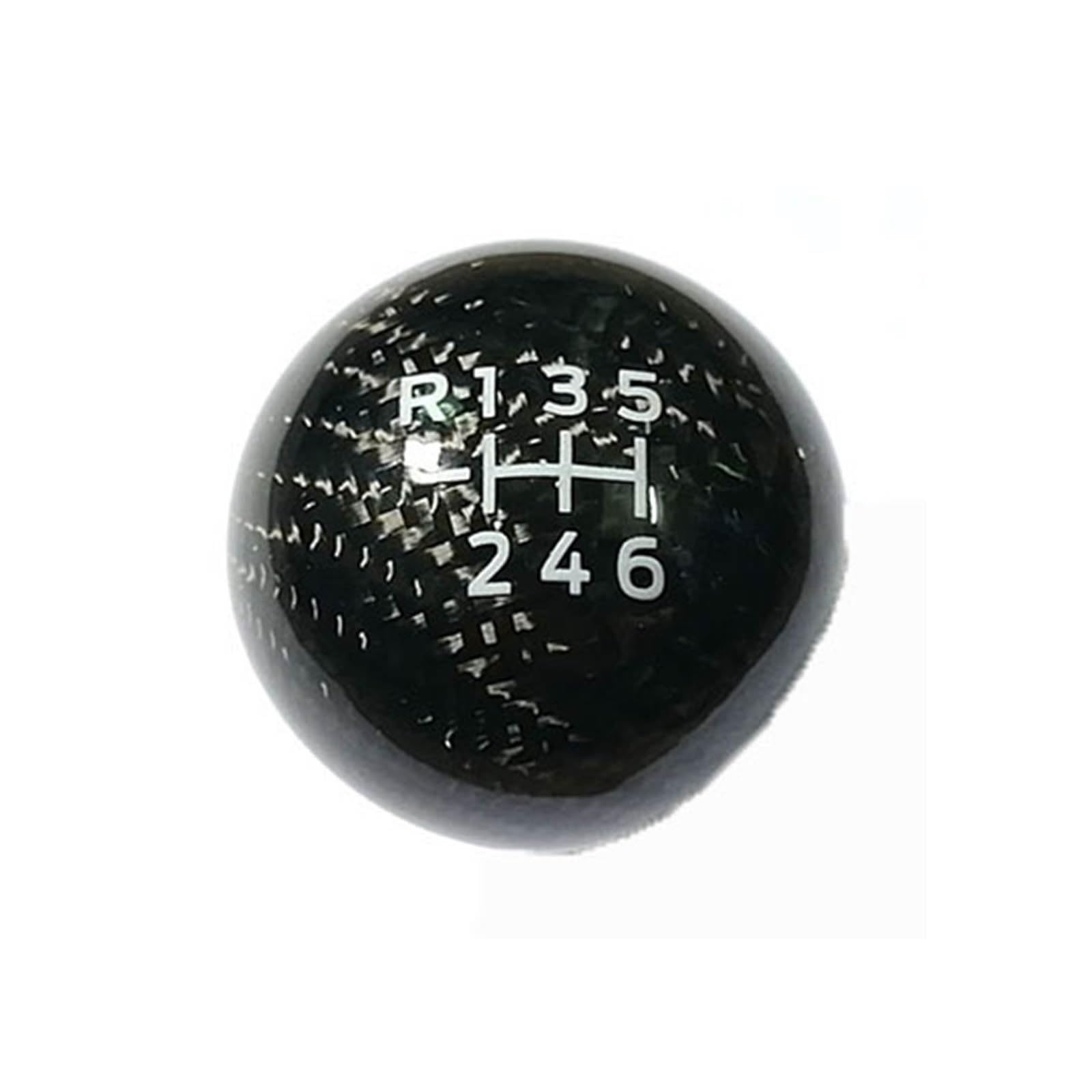 Qrptmbnf Black Gear Shift Knob Speed Compatible With Ford Focus, St, Rs, Fiesta