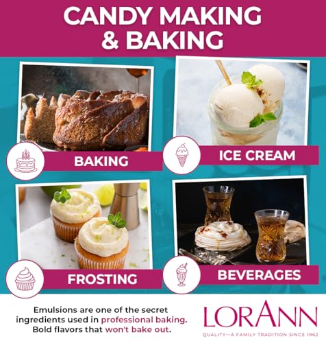 Image of LorAnn Oils Rum Emulsion & Flavoring For Baking