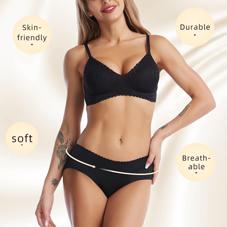 Image of Women's 2pcs Butt Lifter Padded Panties High Waisted Hip Enhancer Shapewear Seamless Control Boy Shorts