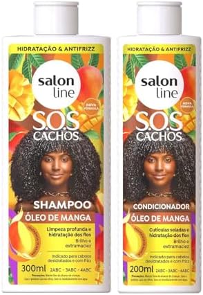 Salon Line, Kit Shampoo e Condicionador, S.O.S Cachos, Óleo de Ma...