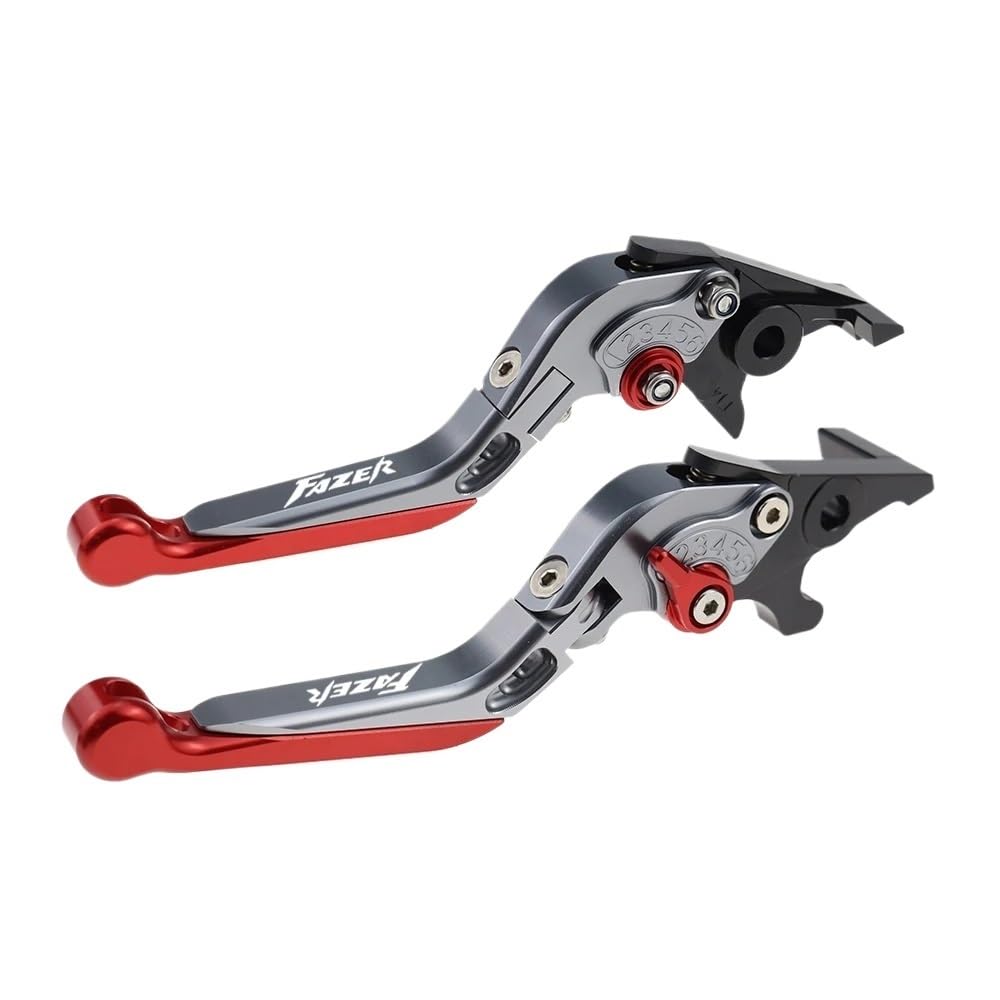 Beqlxta R Brake Clutch Adjustable Lever​ Fo Fzs 600 Fo Faze 1998-2003 Brake Levers Fo Fzs600 Folding Extendable Clutch Leve And Handleba Handles Grips Ends(R)