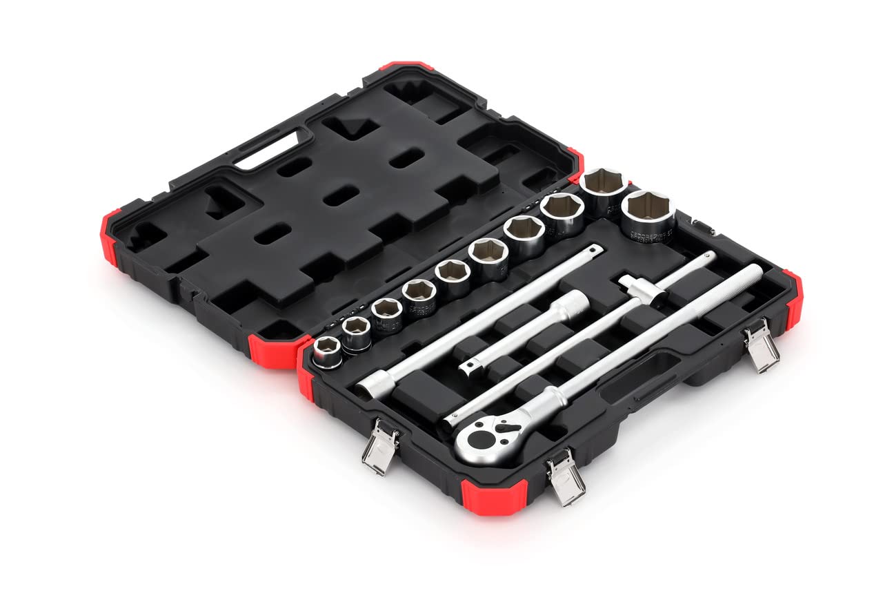 Gedore Red 16-Piece Socket Set, With Reversible Ratchet, Socket Wrench, 1/4 Inch - View #11