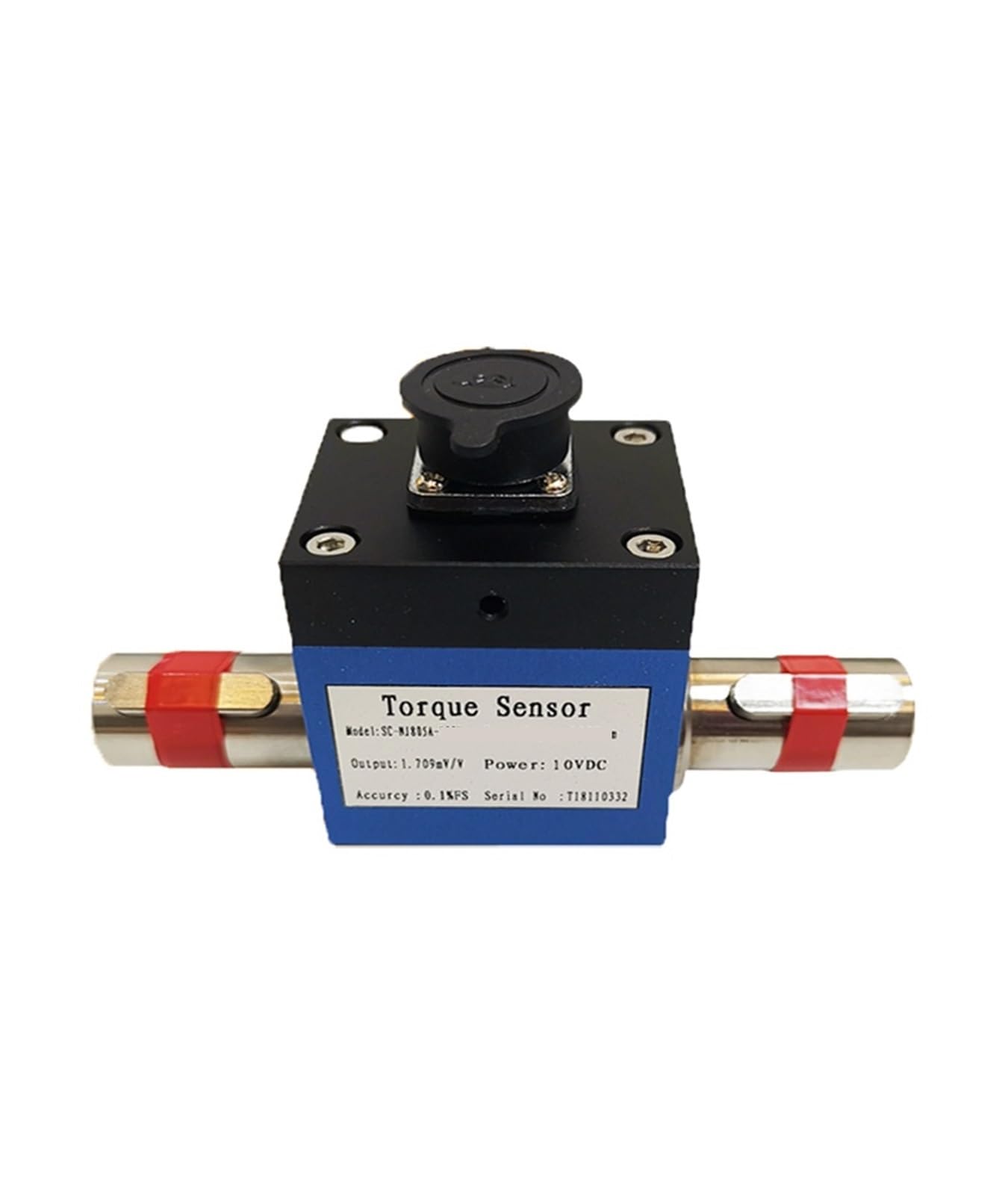 NURII Dynamic Torque Transducer, Test Motor Load Locking Screws High Precision Moment Torque Transducer NJ805(SC-NJ805A(0-30NM))