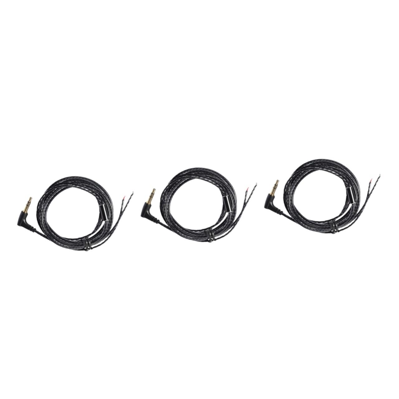 OSALADI 3 Pcs Earphone Cable Accessories Upgrade Earphone Cable Headset Accessories Earbud Cord Headsets DIY Earphone Repair Cable Line Detachable Hi-fi Upgrade Line