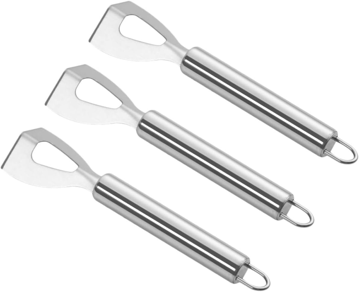LIFKOME 3pcs Stainless Steel Butter Cutter and Cheese Slicer Multifunctional Kitchen Tools for Easy Cutting and Serving present for Family and Friends LIFKOME 3pcs Stainless Steel Butter Cutter and Cheese Slicer Multifunctional Kitchen Tools for Easy Cutting and Serving present for Family and Friends