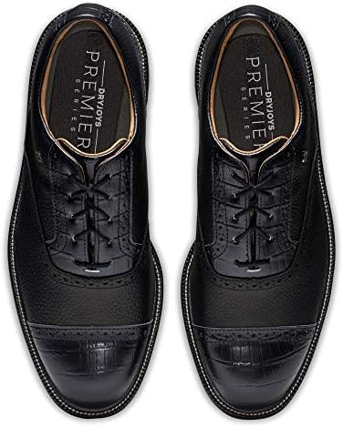 FootJoy Men's Premiere Series-Tarlow Previous Season Style Golf Shoe, Black/Black, 10 | Image 6