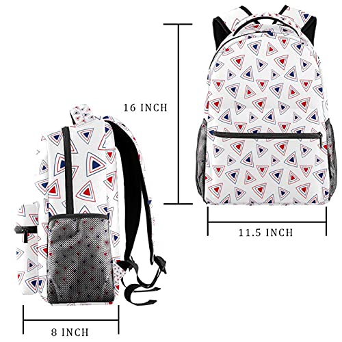Sac à dos ordinateur portable grande capacité multicolore avec fermeture éclair solide