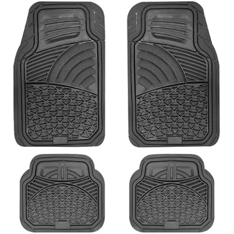 Brookstone BR360284 Protect Advanced Rubber Car Mat Set Cover