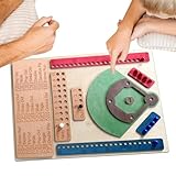 da tavolo con da baseball: classico in legno, attività con i da tavolo, sportiva competitiva, con lancio di biglie | per bambini adolescenti adulti famiglia casa sala