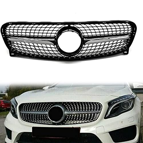 Grille de maille capot pare-chocs voiture noire avec protection moteur GLA