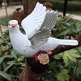 Photo Gallery yanyueshop statua colomba della pace resina mascotte piccione artificiale modello animale interno esterno giardino di casa decorazione artigianato matrimonio scultura di uccelli (colore:b) Photo Gallery yanyueshop statua colomba della pace resina mascotte piccione artificiale modello animale interno esterno giardino di casa decorazione artigianato matrimonio scultura di uccelli (colore:b)