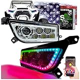 us SLK-Customs RZR LED Headlight compatible with Polaris General, Polaris RZR 900s, Polaris razor...