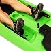 D DOLITY 2 Unids de Soporte de Pies de Kayak Regulable Control...