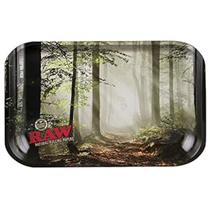 Raw Rolling Tray – Forest Design -Mini/ 7″x5″