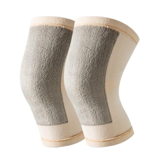 Ginocchiera Un Paio di Cuscinetti Supporto articolare for Ginocchiere da Uomo e Donna for Il Calore della Stagione Fredda Tutore Ginocchio(A-Plush,S)