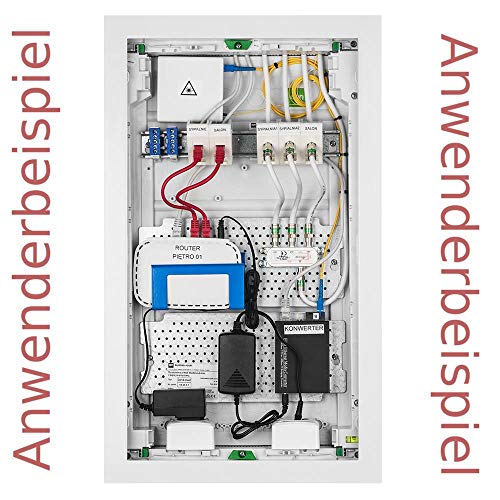 Boîtier de distribution multimédia VDE 3 rangées MSF RN haute densité - 4