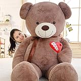 Eigenschaften: stuffedplush. Plüsch Puppe Big Plüsch Spielzeug Nette Große Plüsch Bär Kid Spielzeug Geburtstag Geschenk for Freundin Gefüllte Tiere (Farbe: hellbraun Größe: 75cm) liujiapeng55 ( Color : Light Brown , Size : 75cm )