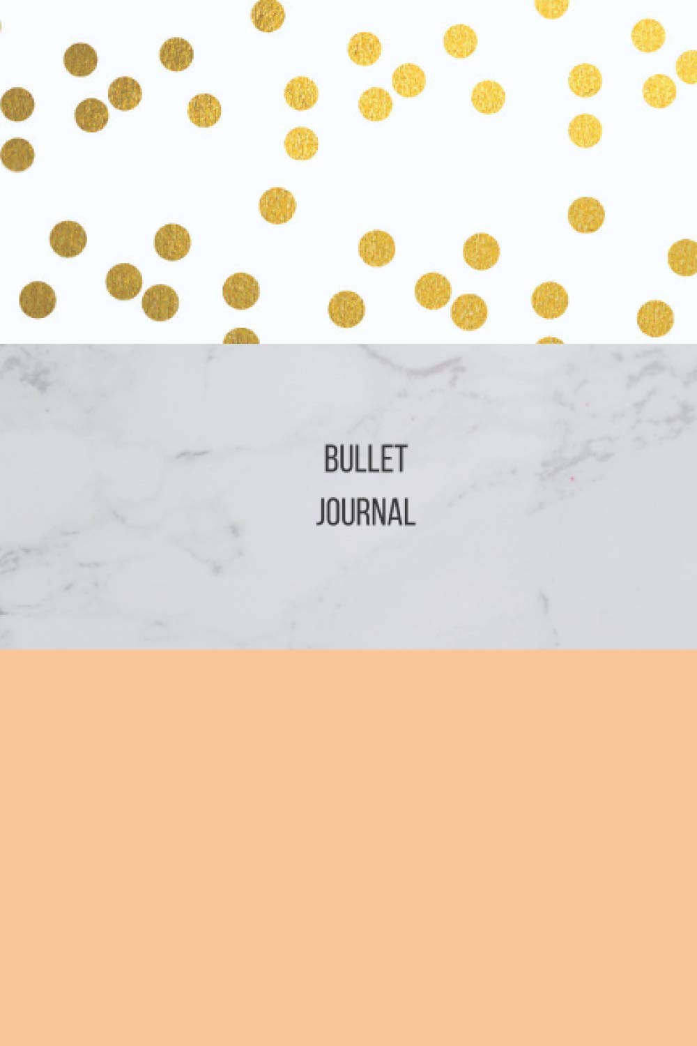 Bullet Journal (ufficio o tempo libero): Agenda puntinata (120 pagine) perfetta per ufficio o tempo libero. Formato 6x9 (15,24 x 22,86 cm). (Cover Marmo Rosa e Pois)