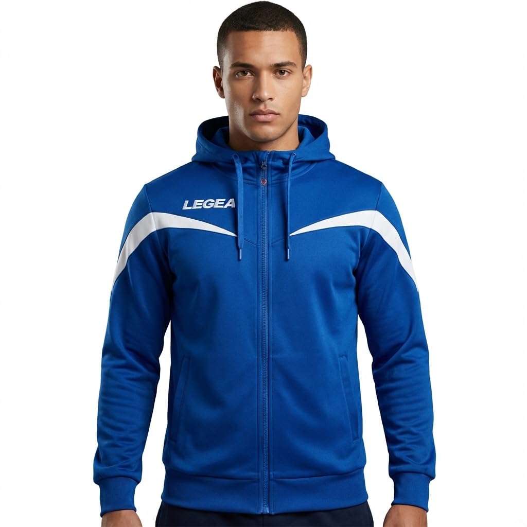 LEGEA,Türkiye JACKET,LIGHT BLUE-WHITE,S,Unisex