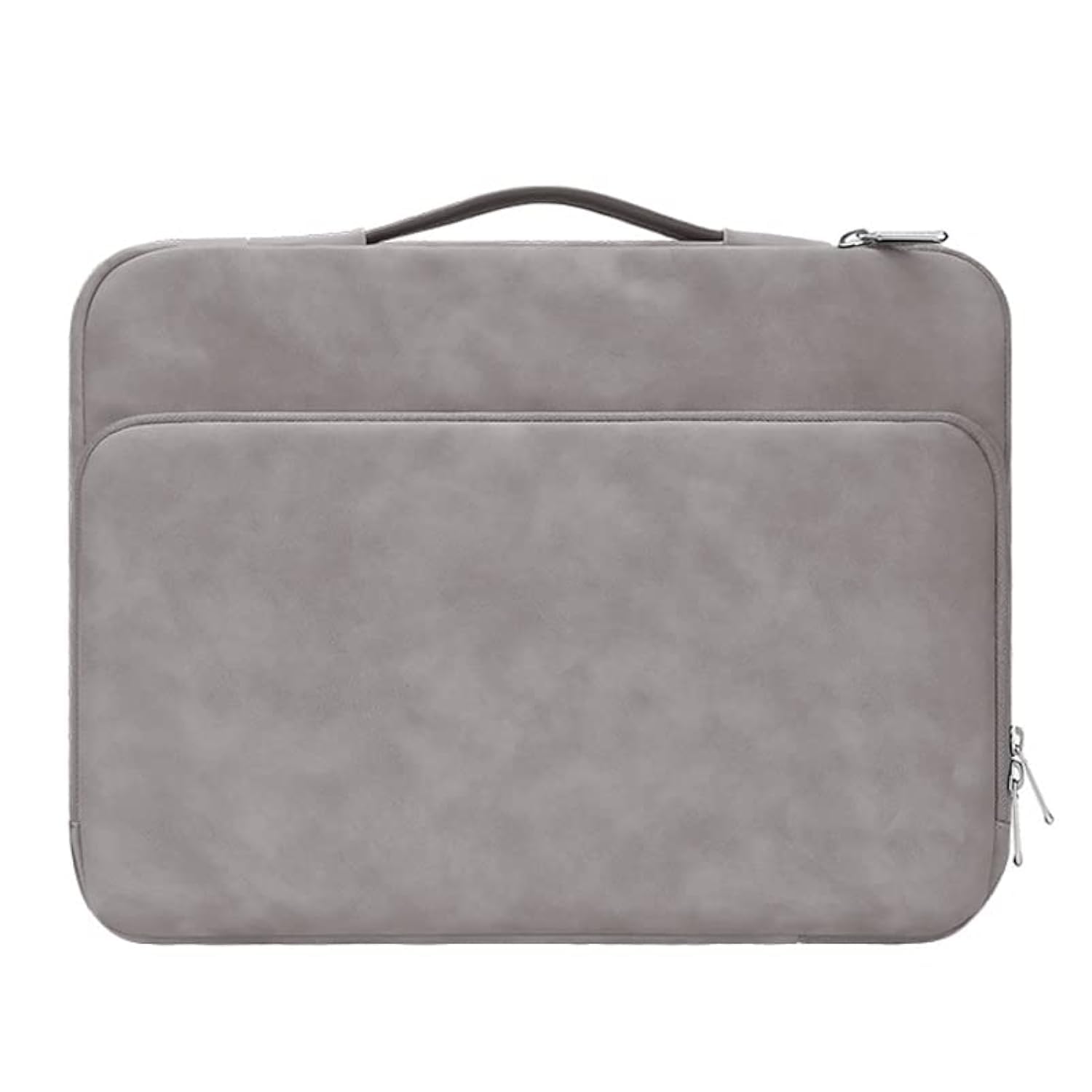 SwooK PU Leather Laptop Sleeve Bag for New MacBook Air 13 inch M2 A2681 M1 A2337 A2179 A1932/ Pro 13 M2 M1 A2338 A2251 A2289 A2159 A1989 A1706 A1708 MacBook Sleeve Hand Bag (Grey)