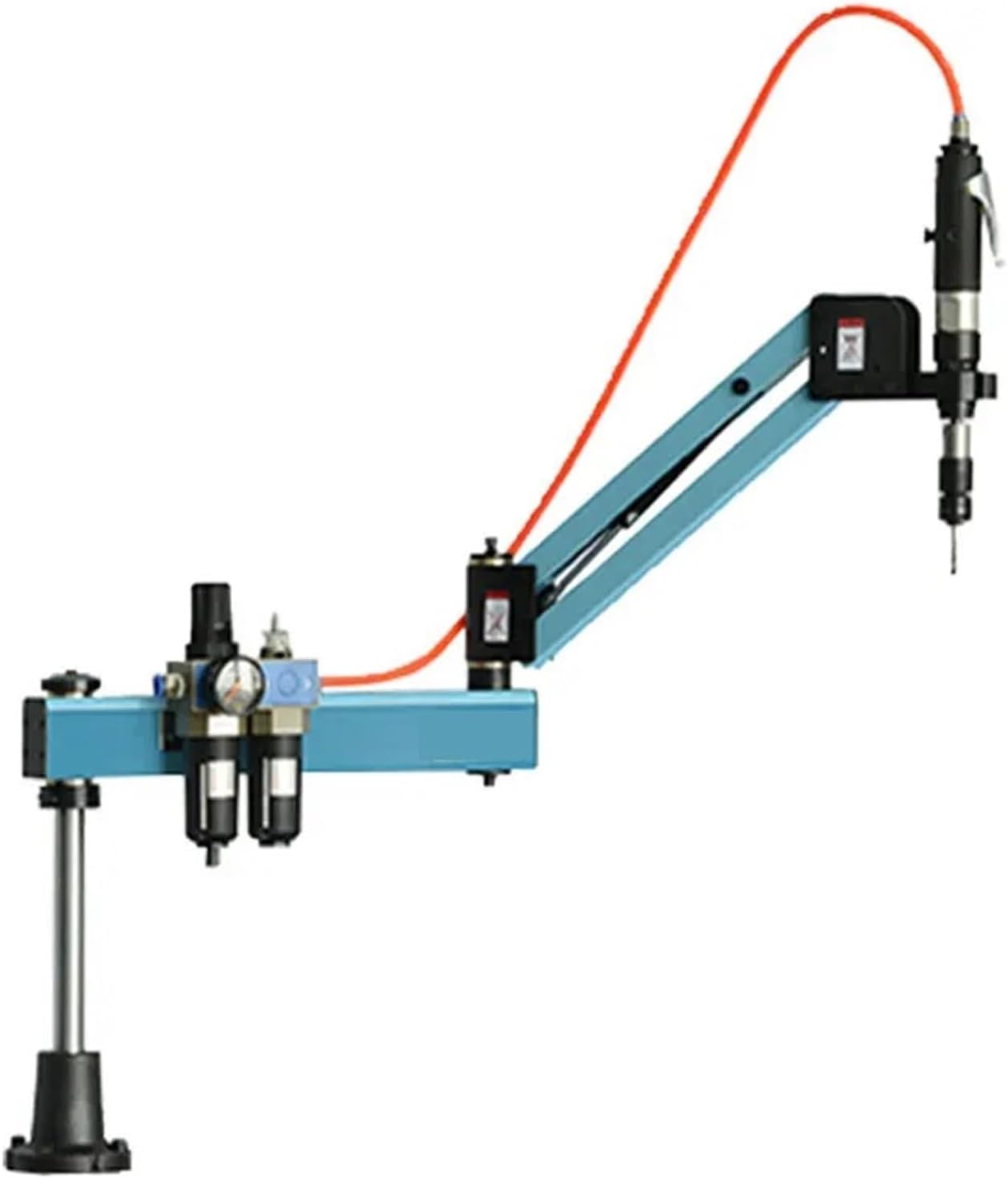 CAARLA Manual Tapping Machine M6-M24 900MM Arm Pneumatic Tapping Machine for Tapping The Screw Thread