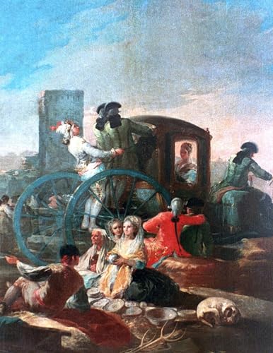 Pinturas Famosas Impresiones de Lienzo YIMACBJXX de Goya 60x90cm