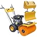Produktbild vidaXL Schneefräse und Kehrmaschine Kombigerät Set Schneepflug Schneeräumer Schneeschild Benzin 4 Takt Luftgekühlt 3,8 kW 6,5 PS