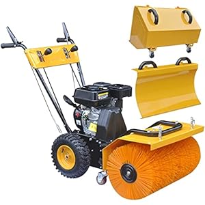 vidaXL Sneeuwploeg/Blazer Multifunctioneel Benzine 6,5 pk Sneeuwruimer Sneeuw Sneeuwblazer Ploeg Sneeuwschuiver Schuiver…