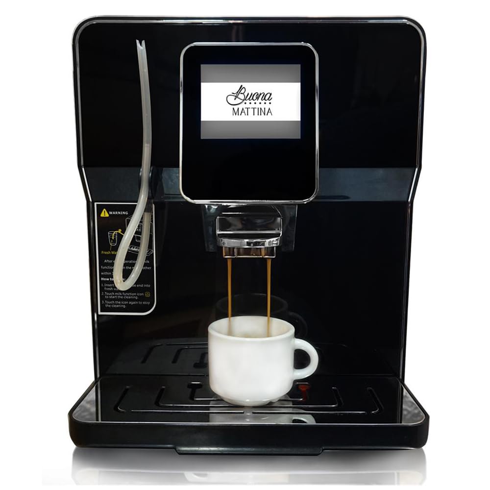 ARC700 Super Automatic Espresso Machine with Grinder, Touch Screen, Black