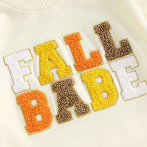 toddler girl boy fall baby outfit embroidered halloween sweatshirt oversized pullover sweater pumpkin clothes