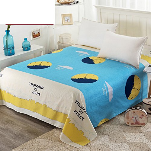 Feuilles de coton anti-transpiration grand drap 230x250cm doux peau