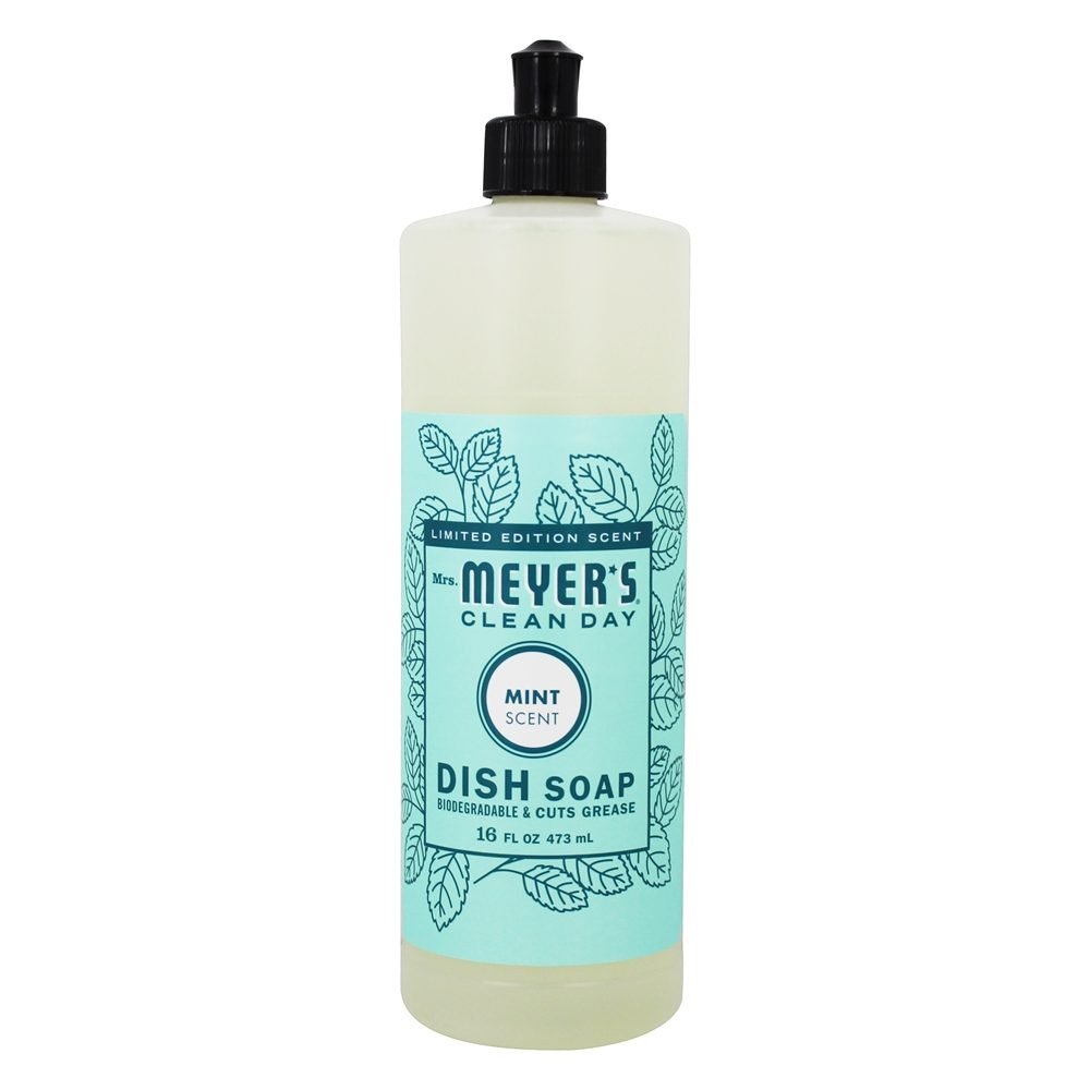 MRS MEYERS CLEAN DAY Liquid Dish Soap Mint 16 fl Oz