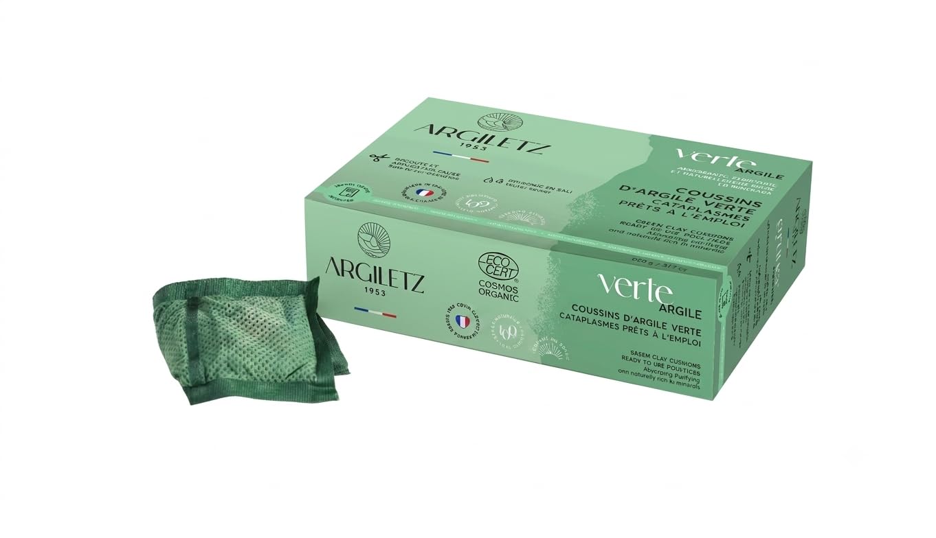 argiletz Granulated Green Clay Pack of 36 Sachets