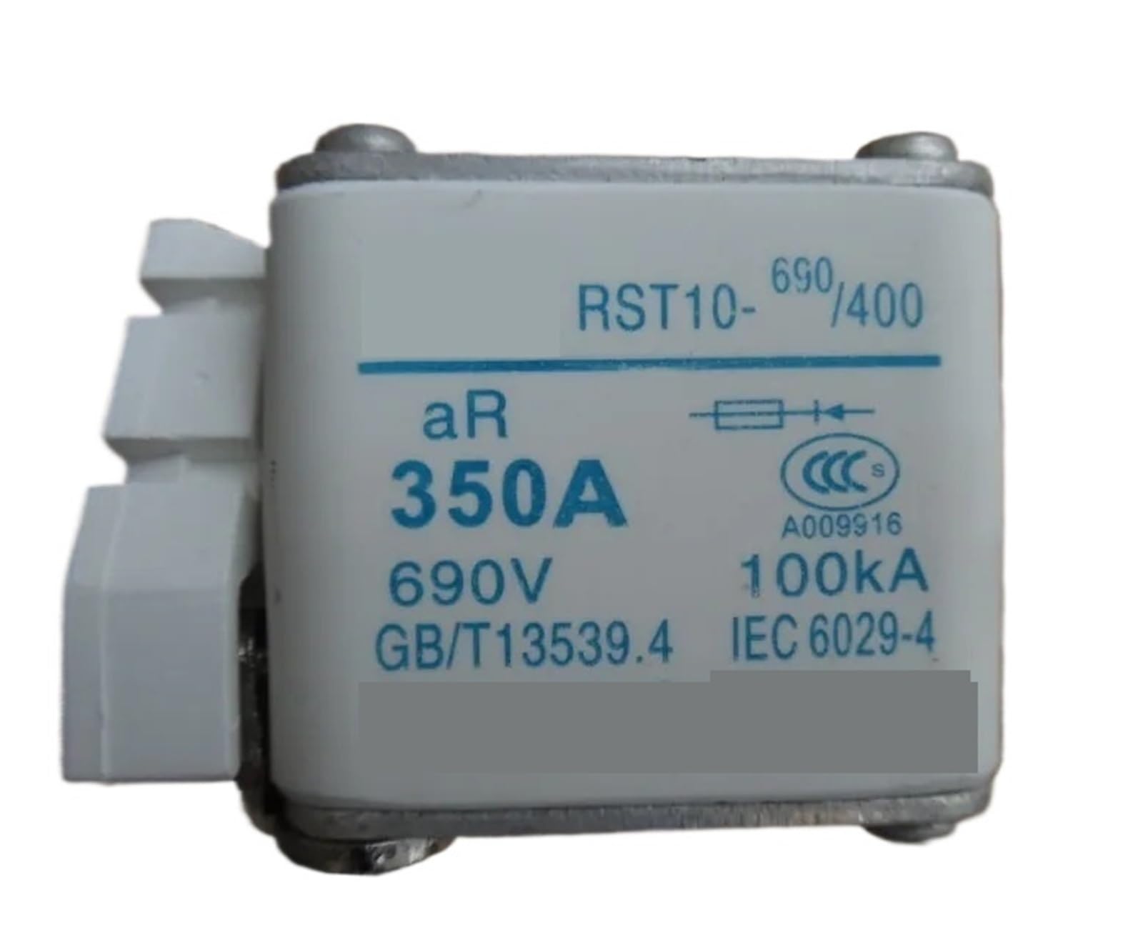 BHHVO Fuses: RST10-690/400 350A 690V BC100KA / RST10-690/400 315A 690V / RST10-690/400 400A 690V aR