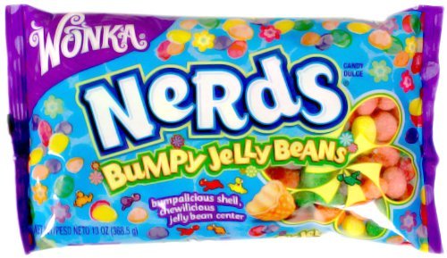 Nerds Easter Bumpy Jelly Beans 13oz. By Wonka(pack of 4 Bags)