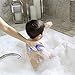 Innobaby Bathin' Smart Silicone Fish Bath Scrub, Aqua/Periwinkle