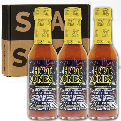 Image of Hot Ones Last Dab Hot Sauce Thermageddon 5 Fl Oz Pack of 3