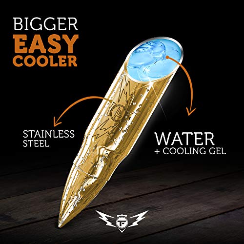 Metal Whiskey Stones - Valentines Day Gift For Him | 6 Steel Whiskey Rocks | Metal Ice Cubes To Chill Bourbon, Scotch In Your Whisky Glass - Cool Whiskey Gifts For Men, Boyfriend Valentines Day Gift #TOP5