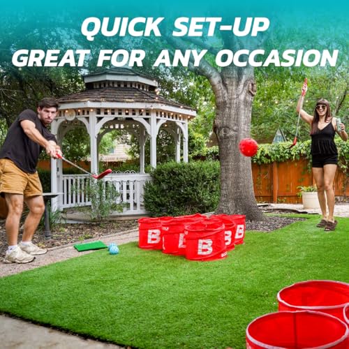 PopPong Yard Golf Chipping Game Set with Targets & Mats