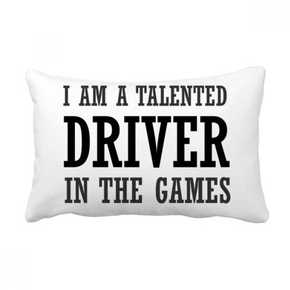 Coussin lombaire Je suis Un Pilote original, cadeau idéal de 16x24 pouces pour salon