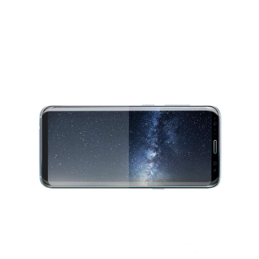 Verre Trempé Galaxy S8, Etmury Film Protection en Verre Trempé Galaxy S8 Protection écran Protecteur Vitre 9H Dureté Ultra Résistant sans Bulles Protecteur d'écran pour Samsung Galaxy S8 (4)