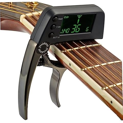 Toyvian Electric Guitar Tuner Capo Cover
