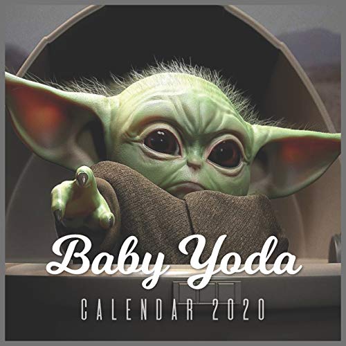 Baby Yoda calendar: The Child 12 Monthly 2020 Wall Calendar