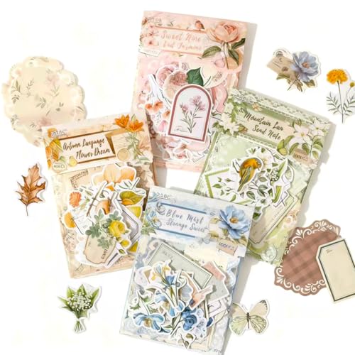 Scrapbooking vintage floral Arcemain pour décorer votre journal de voyage au quotidien
