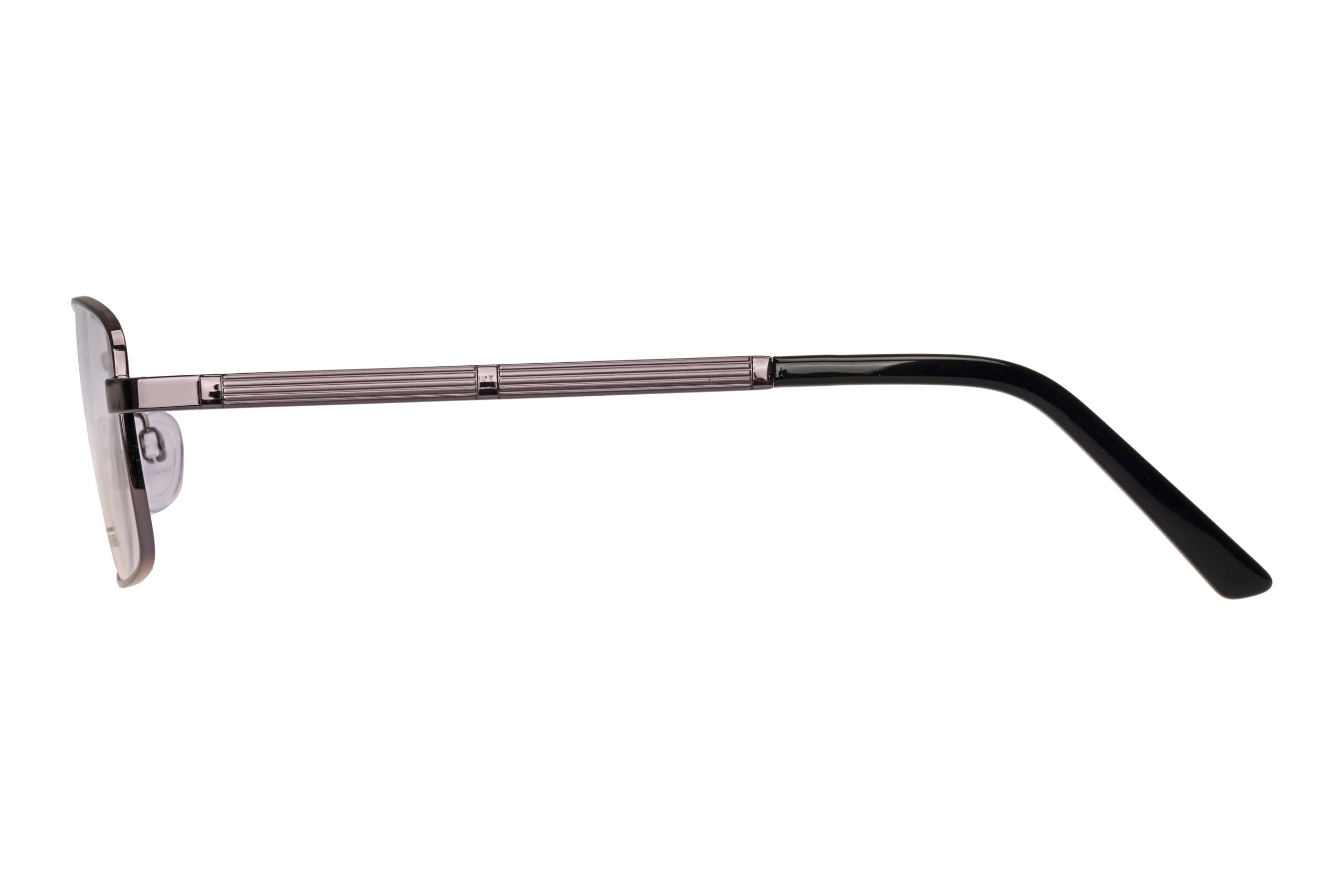 Hero Rama okularów HRO-4248-C1-49 dla mężczyzn, kwadratowa, metalowa z etui