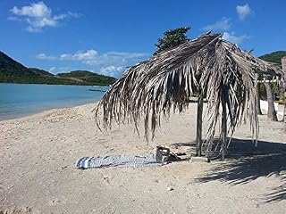 Home Comforts Beach Caribbean Beach Time Antigua-20 Inch By 30 Inch Laminated Poster With Bright Colors And Vivid Imagery-Fits Perfectly In Many Attractive Frames